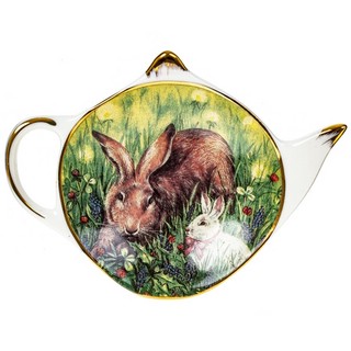 Подставка для чайных пакетиков 'Кролики'