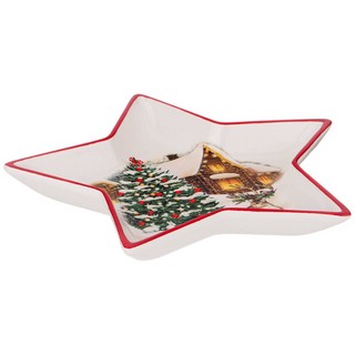 Блюдо сервировочное 'Праздник' 25х25х3 см (звезда) 3
