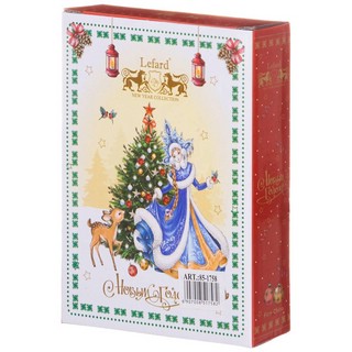 Подставка под ложку 'Дед Мороз' красная 2