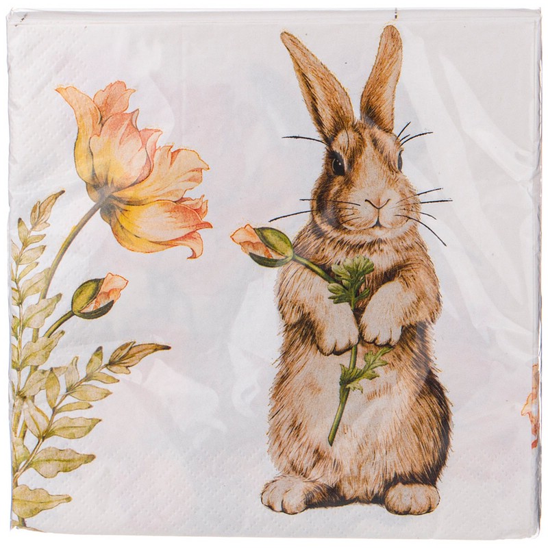 Салфетки бумажные 'Sense' 33х33 см, 3 слоя, 20 шт.