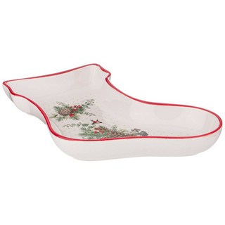 Блюдо-сапожок 'Праздник' 25.5х19,5х3,5 см 3