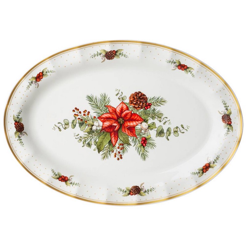 Блюдо сервировочное овальное 'Celebration' 30.5 см