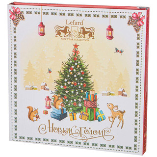 Тарелка закусочная 'Ёлка' 20 см, красная 2