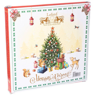 Тарелка закусочная 'Ёлка' 20 см 2