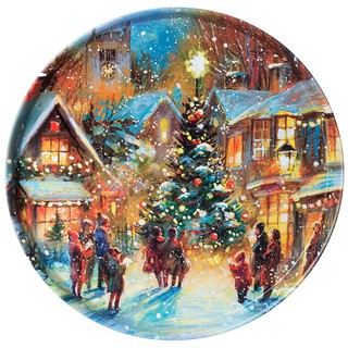 Поднос сервировочный 'Новый Год' 33 см