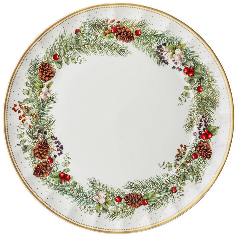 ТАРЕЛКА ОБЕДЕННАЯ LEFARD 'CELEBRATION' 26 СМ (КОР=24ШТ)