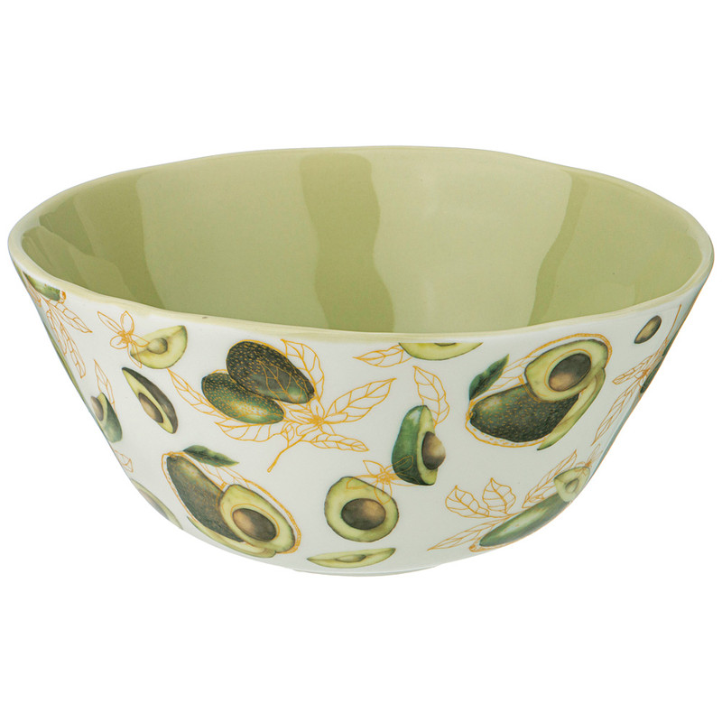 Салатник 'Avocado' 1400 мл, зеленый