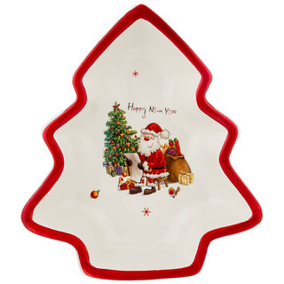 Салатник-елка 'С Новым Годом!' 30 см 1