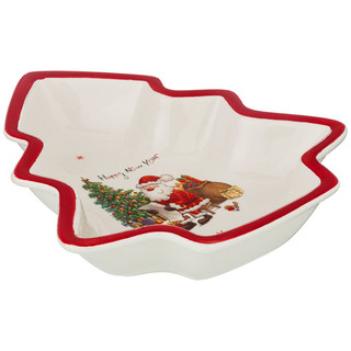 Салатник-елка 'С Новым Годом!' 30 см 3