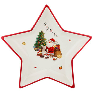 Блюдо-звезда 'С Новым Годом!' 25 см 1