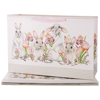 Пакет подарочный 'Ирисы' (Irises) 60х40х23 см, Lefard