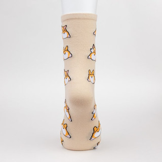 Носки 'Корги-релакс' беж, размер 35-39 6