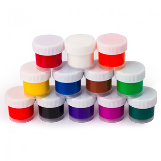 Краски акриловые художественные глянцевые Луч, 12 цветов по 20 мл, в баночках 3