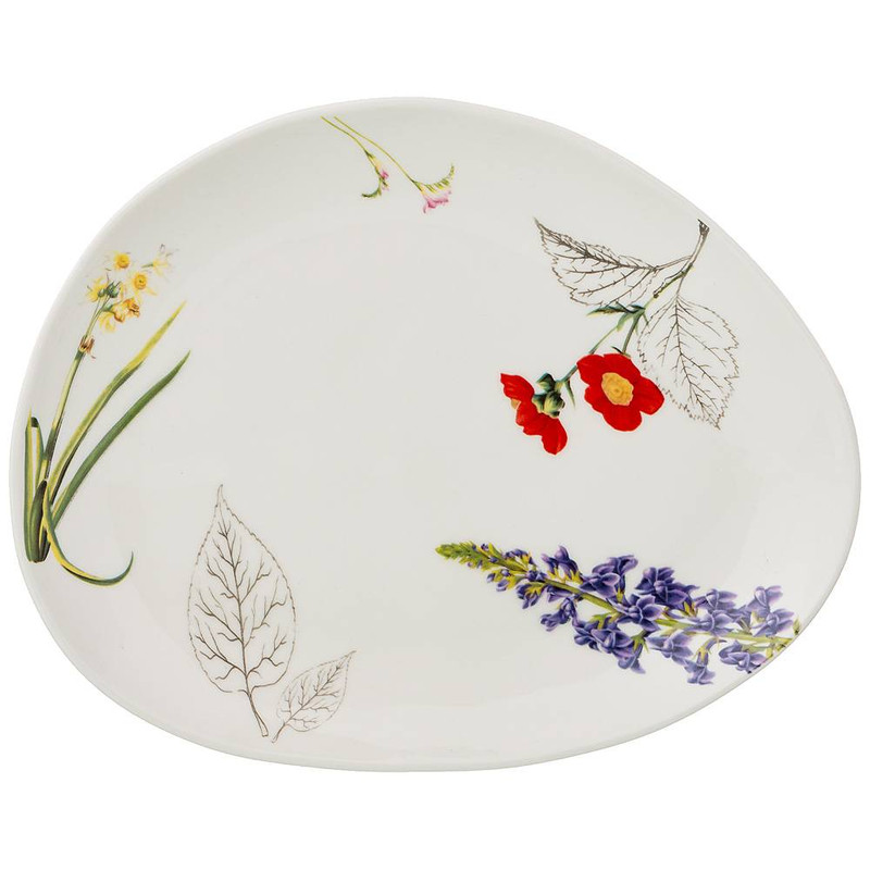 Тарелка закусочная 'Meadow' 25х19 см