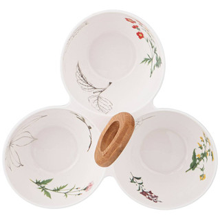 Менажница 'Meadow' 3 секции с деревянной ручкой 3