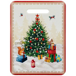 Подставка под горячее 'С Новым Годом!' прямоугольная 15х20 см  (ёлка) 1