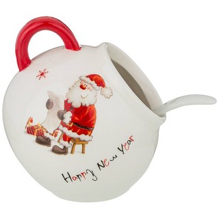 Солонка с ложкой 'С Новым Годом!' 10 см 1