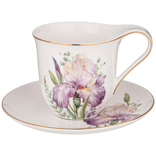 Чайная пара 'Ирисы' (Irises) 275 мл, Lefard