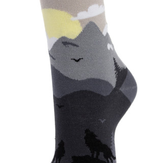 Носки 'Волки и горы', разм.40-45, артикул KW009-001040 9