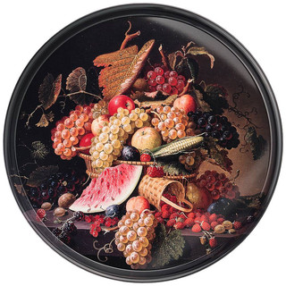 Поднос сервировочный 'Изобилие' d 33 см