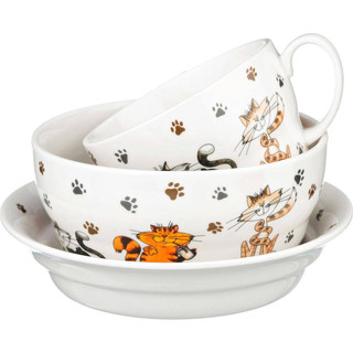 Набор для завтрака 'Весёлые друзья', 3 предмета 1