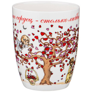 Кружка 'Дерево сердец', 400 мл 3