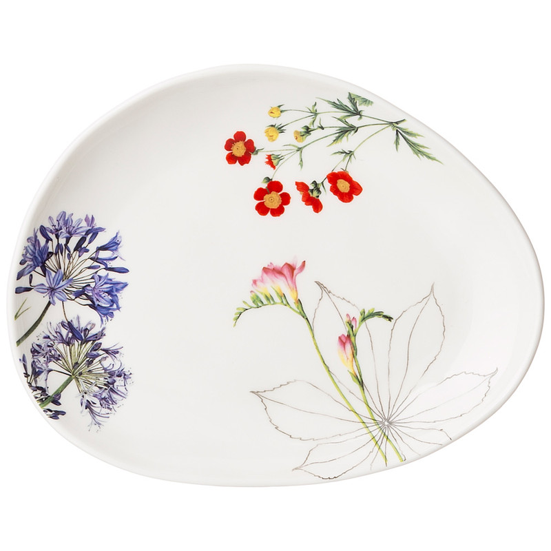 Тарелка закусочная 'Meadow' 19х15 см