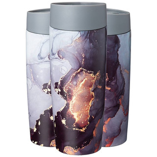 Термокружка 'Серый мрамор' с кнопкой-стоппером, 380 мл 2