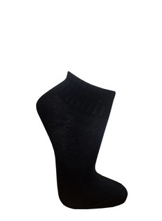 Носки женские демисезонные укороченные однотонные в спортивном стиле.