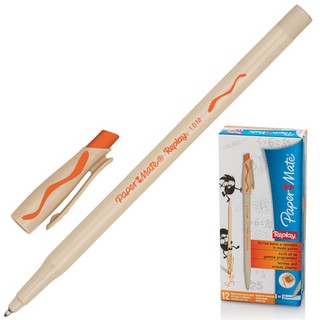 Ручка шариковая Paper Mate Replay со стираемыми чернилами, 1.0 мм, оранжевая