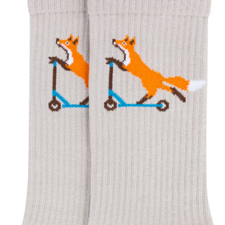 Носки 'Лисичка на самокате', разм.35-39, артикул KW009-001082 2