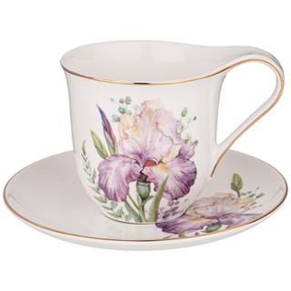 Чайный набор 'Ирисы' (Irises) на 2 персоны, 4 предмета, 275 мл, Lefard 3