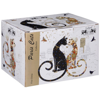 Чайная пара 'Парижские коты' 500 мл 2