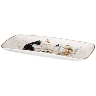 Блюдо 'Парижские коты' прямоугольное 30 см 3