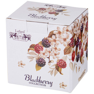 Кружка стеклянная с ситом 'Ежевика' 350 мл 2