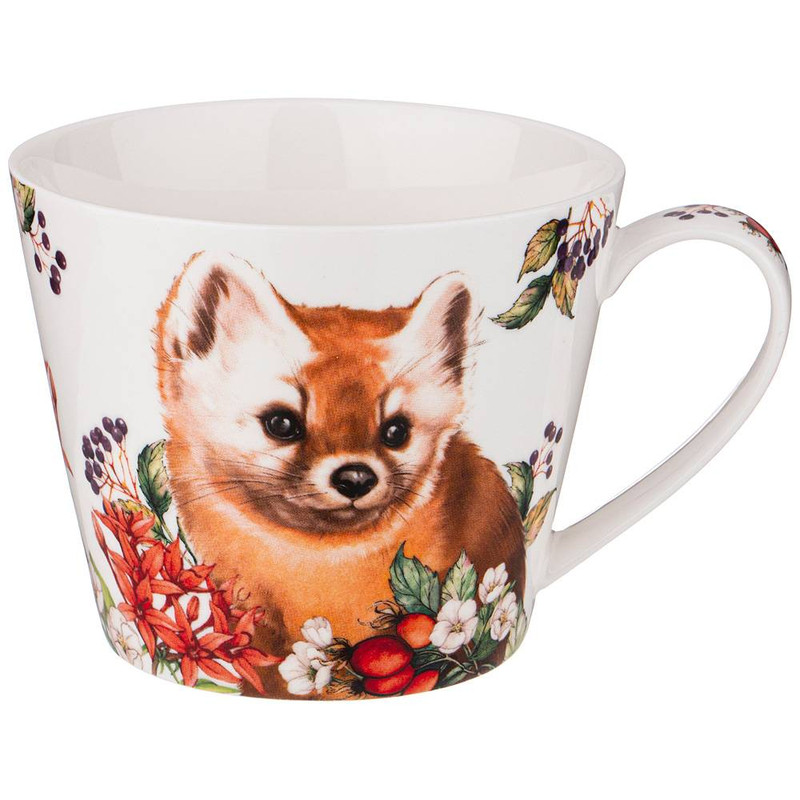 Кружка 'Лесная сказка', Куница, 450 мл, Lefard 590-370