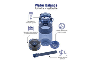 Бутылка для воды 650 мл Elan Gallery 'Water Balance', артикул 280106 4