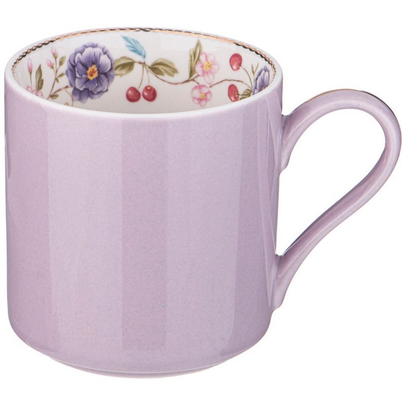 Кружка Blossom (фиолетовый  /цветы) 360 мл