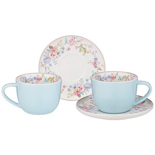 Набор для чая Blossom на две персоны, 2 чайные пары по 250 мл