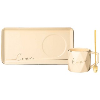 Чайная пара Break Time, 260 мл, бежевый 3