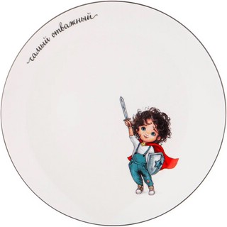 Набор посуды 'Самый отважный' 3 предмета, детский 4