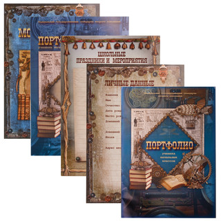 Портфолио ученика начальной школы Фолиант Фантазер, А4, 30 листов  2