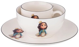 Набор посуды 'Принцесса' 3 предмета, детский 2