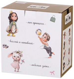 Набор посуды 'Моя зайка', 3 предмета, детский 6