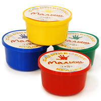 Набор красок для рисования пальцами 'Малыш', 4 цвета Гамма 2