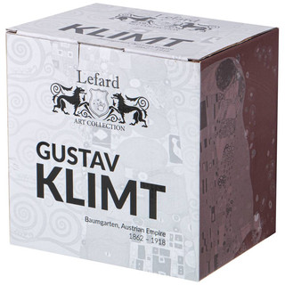 Чайная пара 'Поцелуй' (Г.Климт) 500 мл, кремовая 2