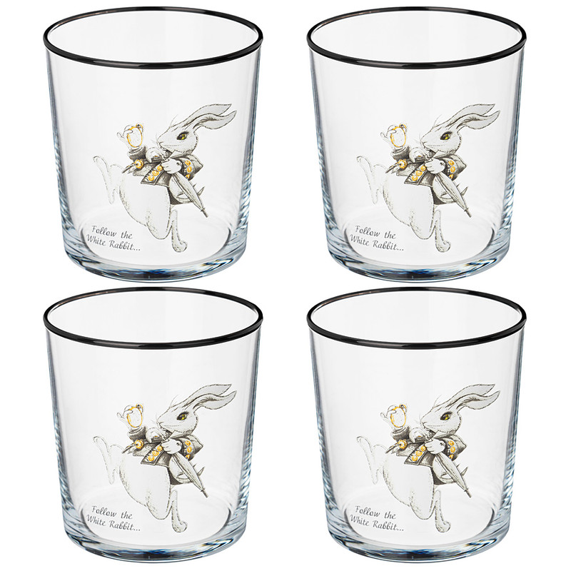 Набор стаканов 'Alice' из 4х штук, 380 мл