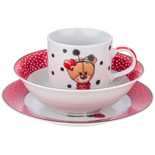 Набор посуды 'Мишка' 3 предмета, детский 2