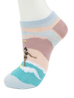 Носки короткие 'Surf', размер 35-39, артикул KW009-001127