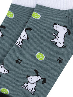 Носки короткие 'Собаки', разм.40-45, артикул KW009-001128 3